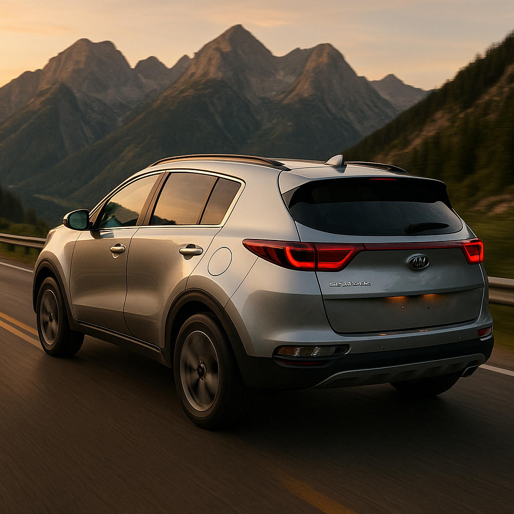 Kia Sportage Taxi Przemyśl 24 – transfer turystyczny w góry