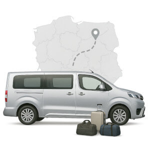 Srebrny bus Taxi Przemyśl 24 – komfortowe przejazdy busem 7-osobowym i transfery międzymiastowe